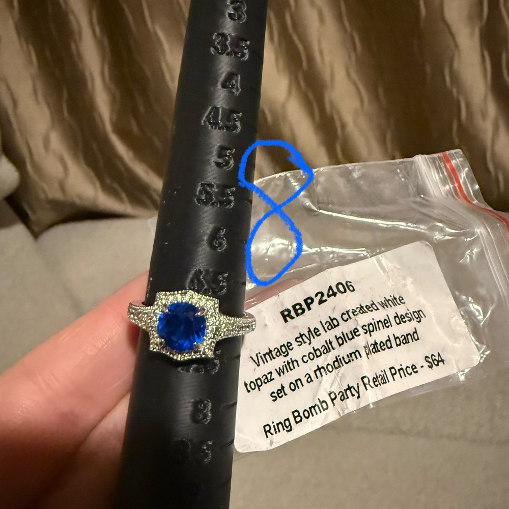 BIN Ring Bomb Party SIZE 7 YOU PICK ONE Gemstone Rings - Picture 6 of 12